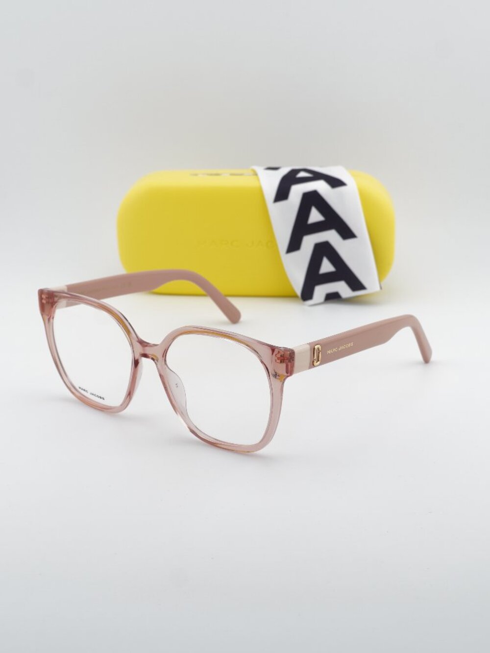 Marc Jacobs MARC 726 0733 00 Square Eyeglasses 55mm – Transparent Peach